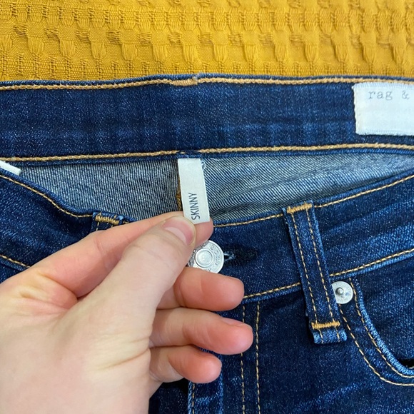 Rag and Bone Skinny Kensington Jean, Sz 27 - Picture 8 of 11